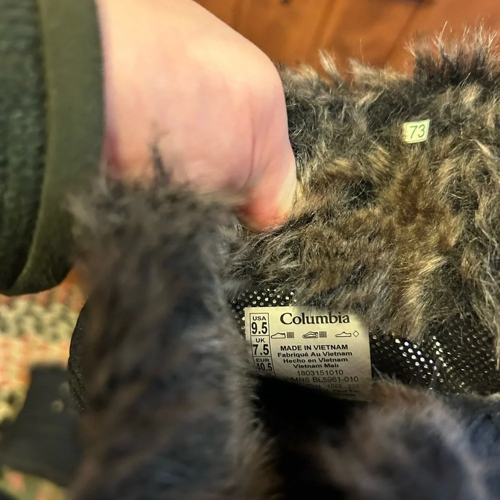 Colombia Waterproof faux fur quilted winter boots Penny Lane Elevated Basics